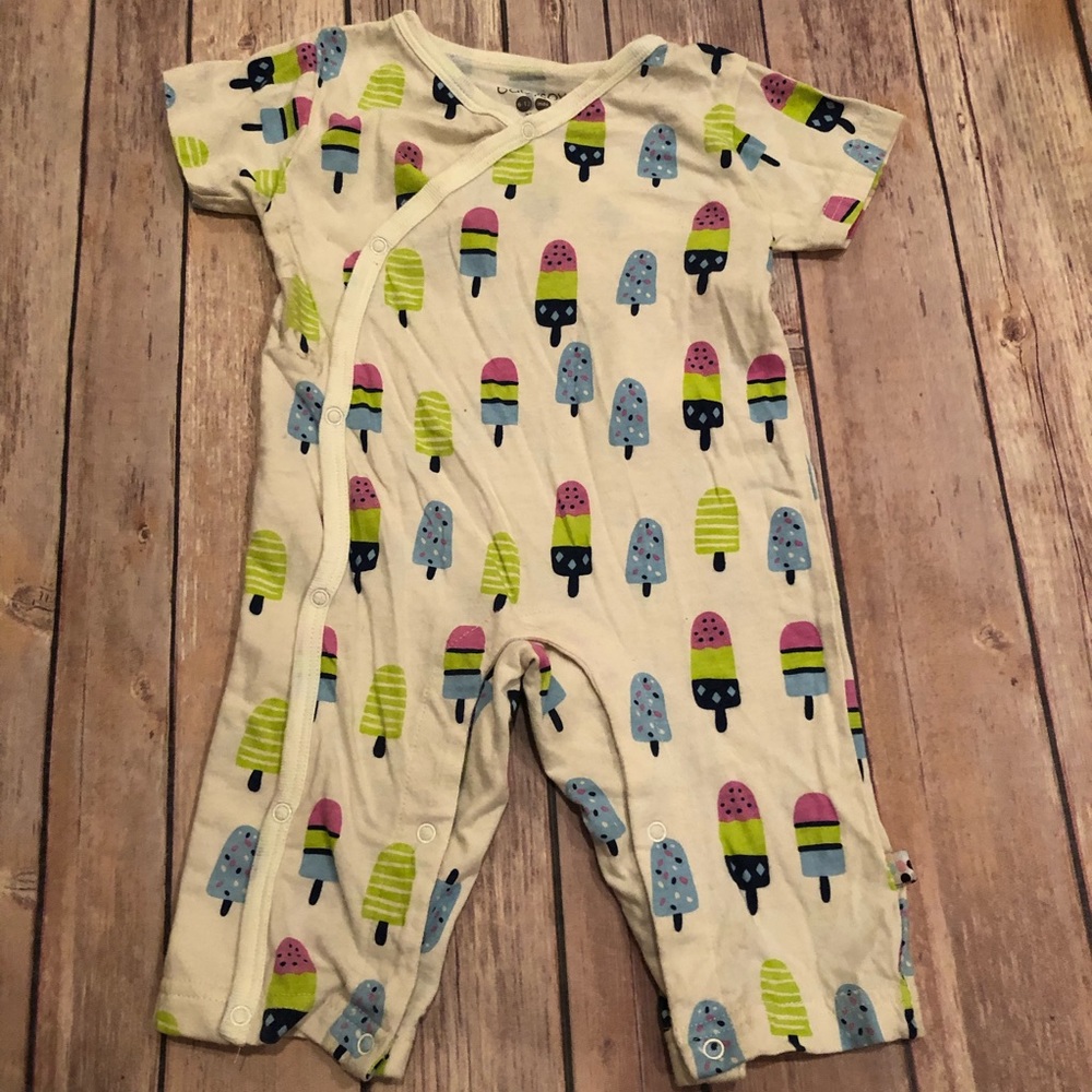 Baby soy ice cream romper